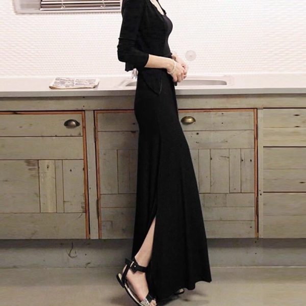 Women Sexy Summer Slit Side Skirt Summer Outfits