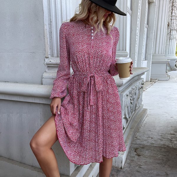 Autumn Women Long Sleeve Dress