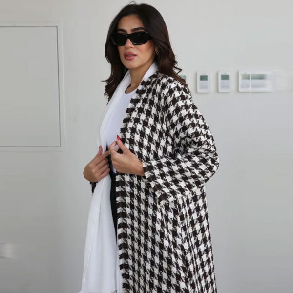 Elegant Casual Cardigan Robe Coat