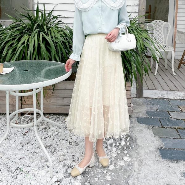 Butterfly Mesh Fairy Skirt: Spring Elegance