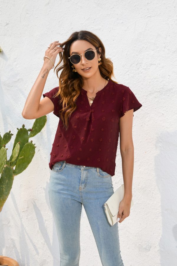 Loose Round Neck Casual T-Shirt