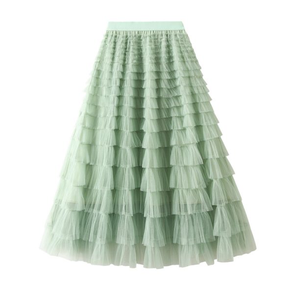 Flattering Tiered Skirt for Effortless Spring-to-Autumn Style