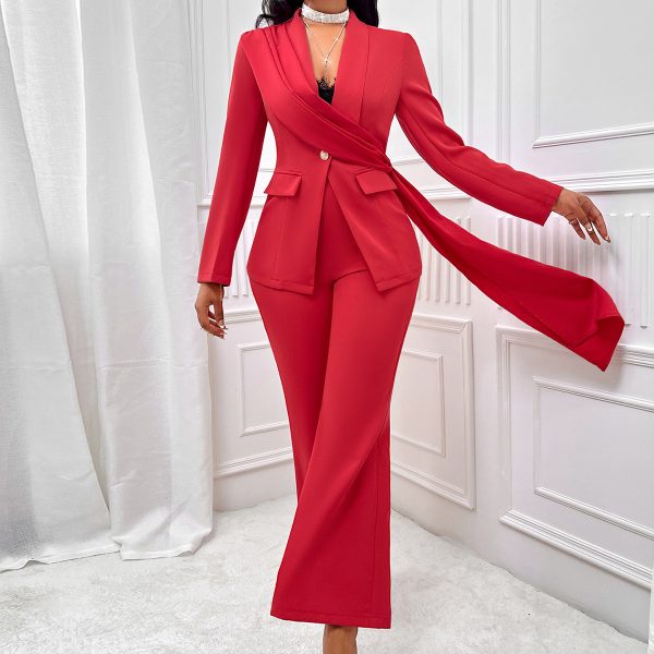 Sexy Slim Ribbon Suit - Autumn/Winter