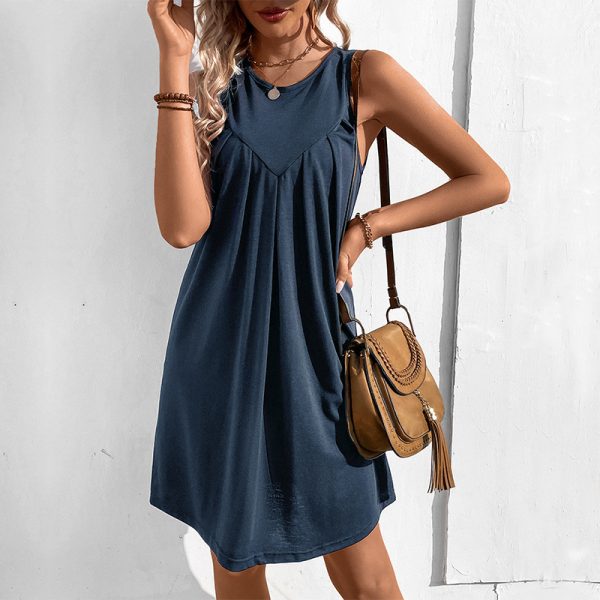 Sleeveless Multi-Color Vest Dress - Summer Vibes