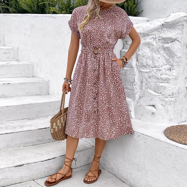 Printed Summer Dress - Stylish and Vibrant