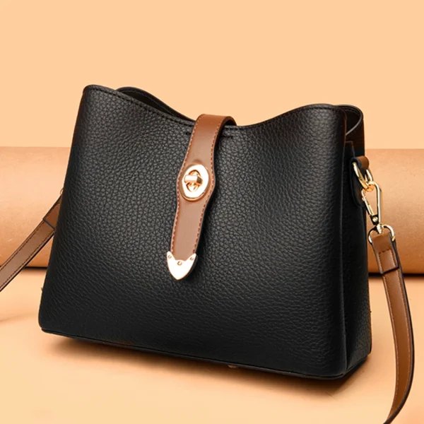 High Quality Leather Eco Chic 3-Layer Bag