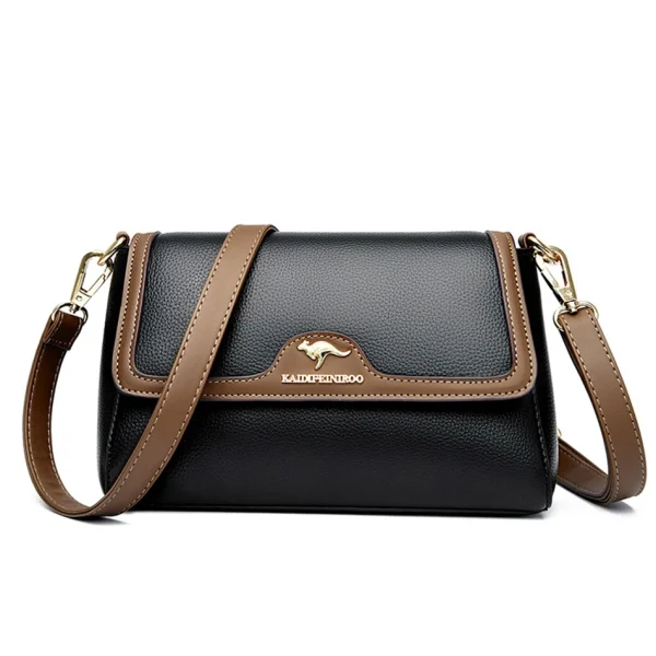 Retro Eco Bags: Women's Leather Crossbody