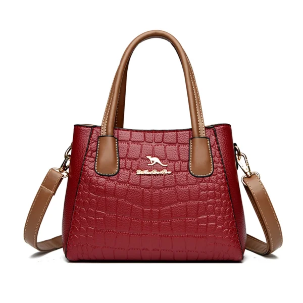 Eco-Friendly Croc Pattern Leather Bags