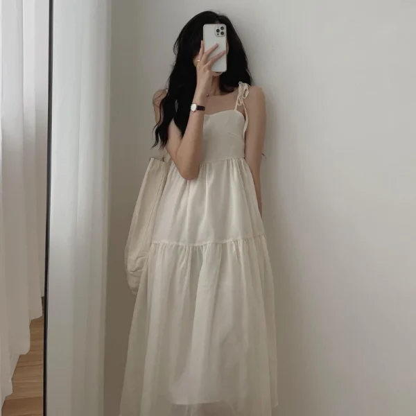 Sustainable Korean Lace Dress