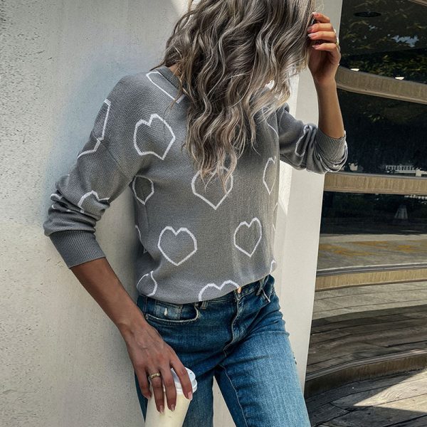 Autumn Winter Long Sleeve Loose Women's Sweater