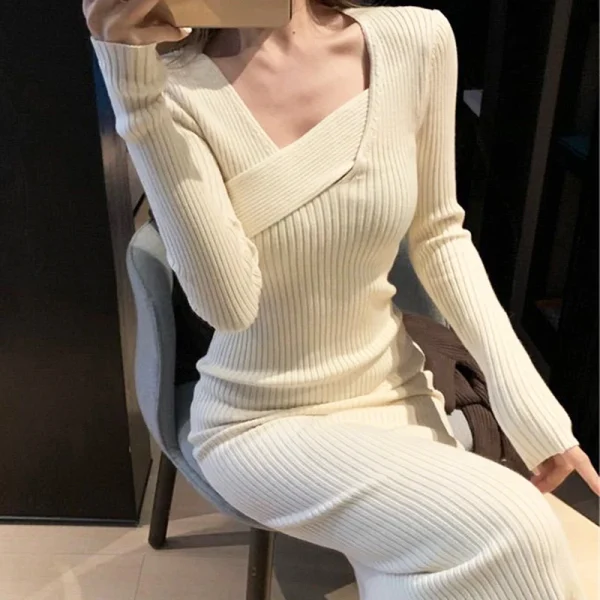 Knit Dress: Elegant Eco Chic