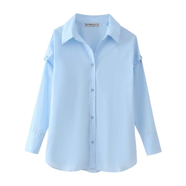 Women's  Elegant Detachable Sleeve Shirt