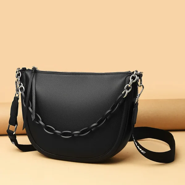 Designer Luxury Large Capacity Zipper shoulder bag