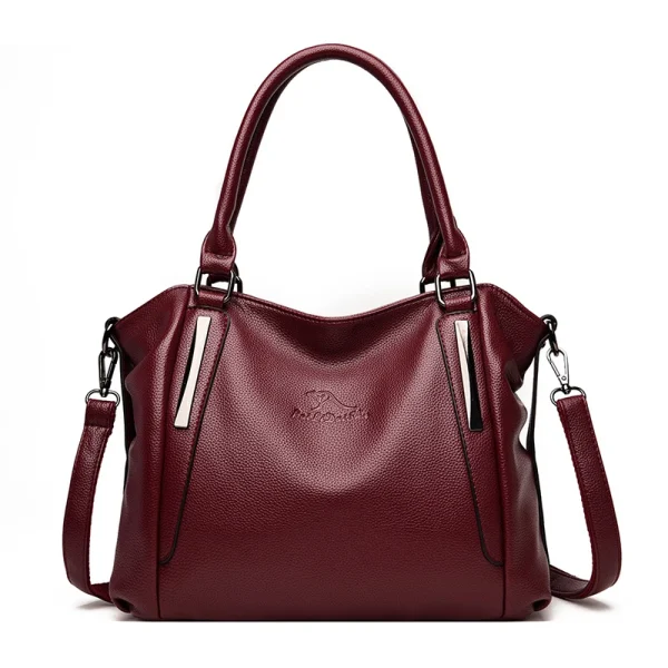 Casual Large Capacity Sac Leather Shoulder Bag