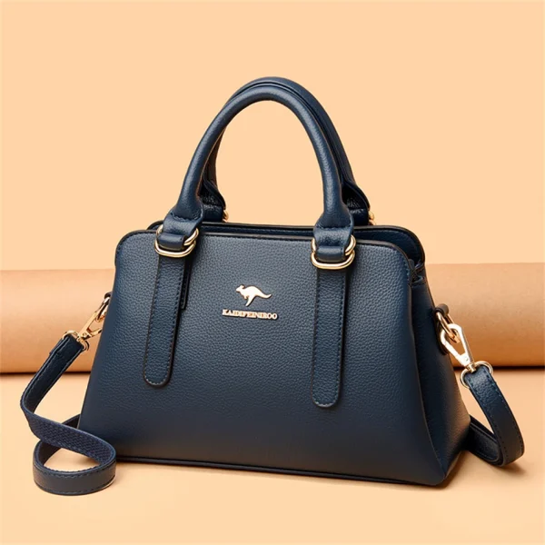 Leisure High Quality  Luxury Designer PU Leather Shoulder Bags