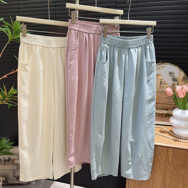 Women's Harem Pants Straight Grandma Baggy Pants