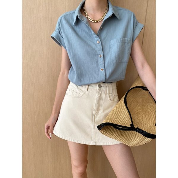 Women's Office Loose Casual Small Shirt